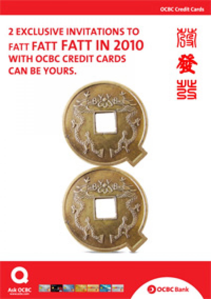 Spend on OCBC Credit Cards to entitle for entrance ticket to GOOD FENG SHUI Talk by Kenno Hoo!